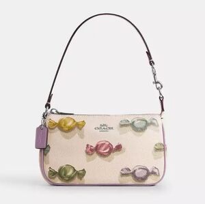 Coach Multicolor Candy Print Shoulder Bag